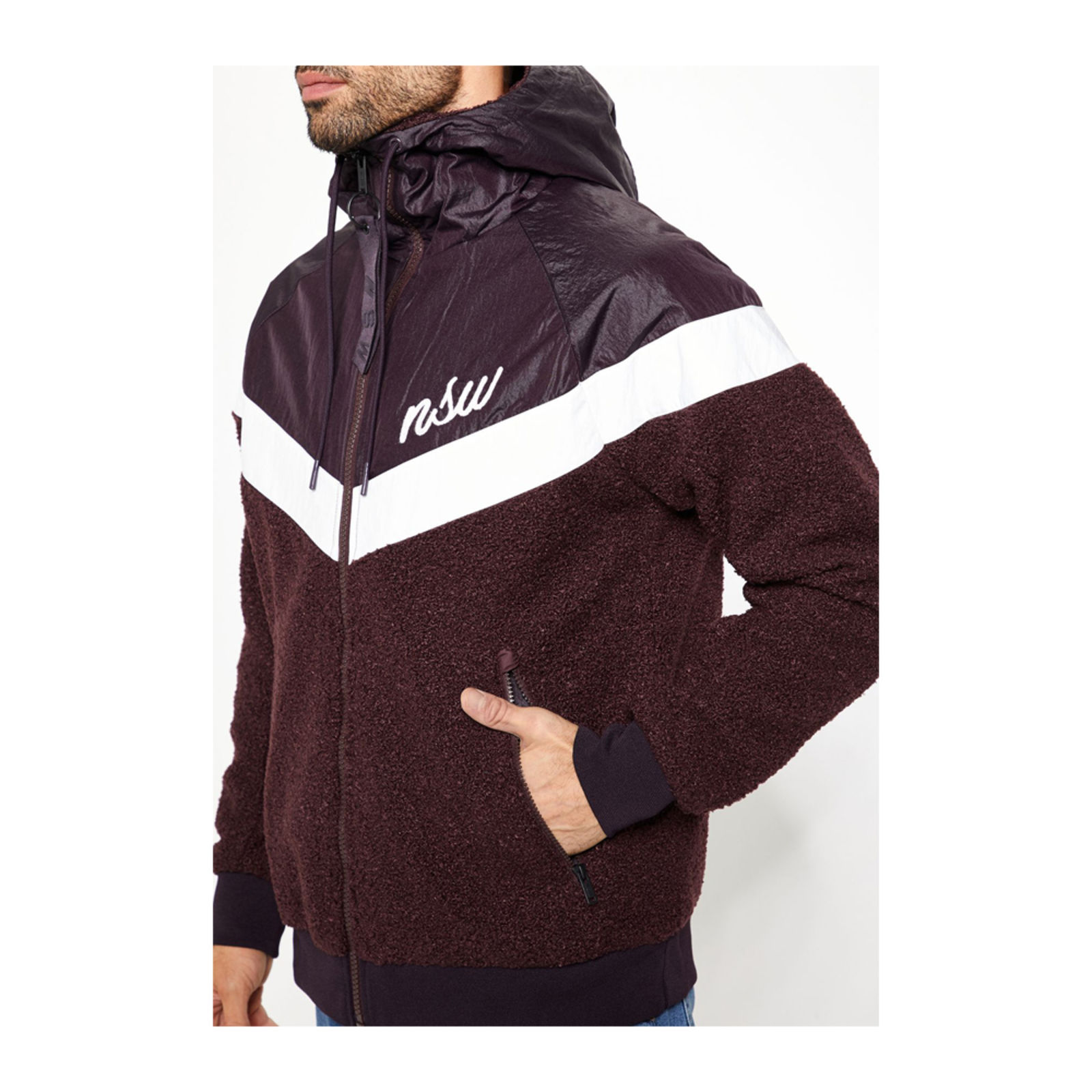 washed black jean jacket