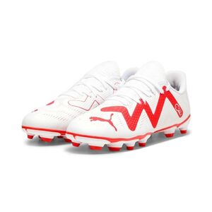 Foci cipő Puma FUTURE PLAY FG/AG Jr PUMA White-Fire Orc Foci cipő Puma FUTURE PLAY FG/AG Jr PUMA White-Fire Orc