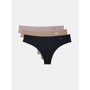 Under Armour Feh&eacute;rnemű N&otilde;i Under Armour PS Thong tanga (3db)