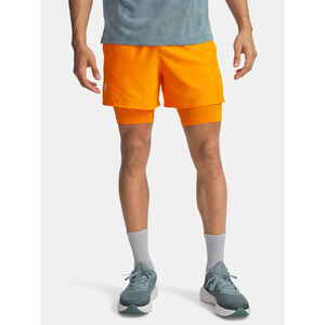 Under Armour Short Férfi rövidnadrág Under Armour UA LAUNCH 5'' 2-IN-1 SHORTS-ORG