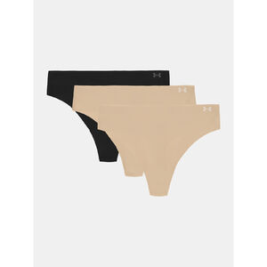 Under Armour Feh&eacute;rnemű N&otilde;i tanga Under Armour Ua Pure Stretch No Show Thong -Solid -