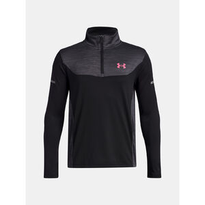 Under Armour Hósszú ujjú póló Fiú póló Under Armour UA Tech Utility 1/4 Zip-BLK
