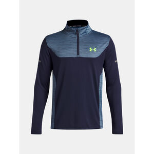 Under Armour Pulóver Fiú póló Under Armour UA Tech Utility 1/4 Zip-BLU