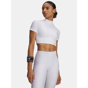 Under Armour P&oacute;l&oacute; N&otilde;i Under Armour HeatGear Crop Mock SS-WHT p&oacute;l&oacute;