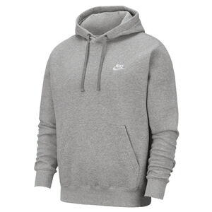 Nike NSW Club Fleece kapucnis pulóver szürke