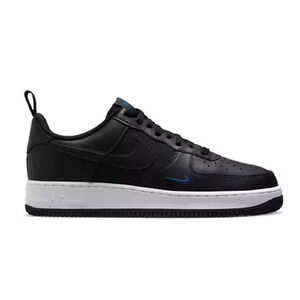 Nike Air Force 1 '07 "Black & Court Blue" utcai cipő Nike Air Force 1 '07 "Black & Court Blue" utcai cipő