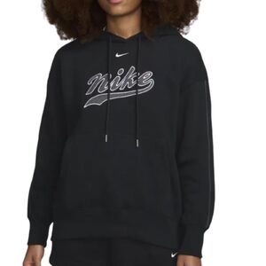Nike Sportswear Phoenix Fleece fekete női pulóver Nike Sportswear Phoenix Fleece fekete női pulóver